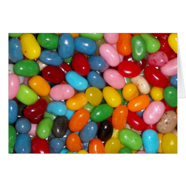 Just The Jelly Beans Cards (Front Horizontal)