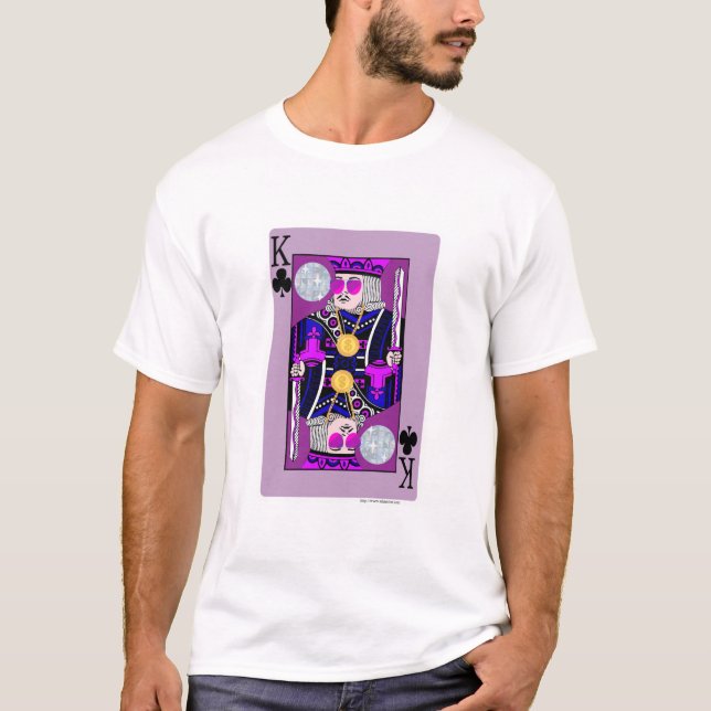 Just the King of Clubbing T-Shirt (Front)