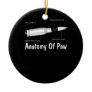 Just The Tip I Promise Anatomy of a Pew Enough Gun Ceramic Ornament
