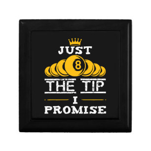 Just The Tip I Promise Billiards Gift Box