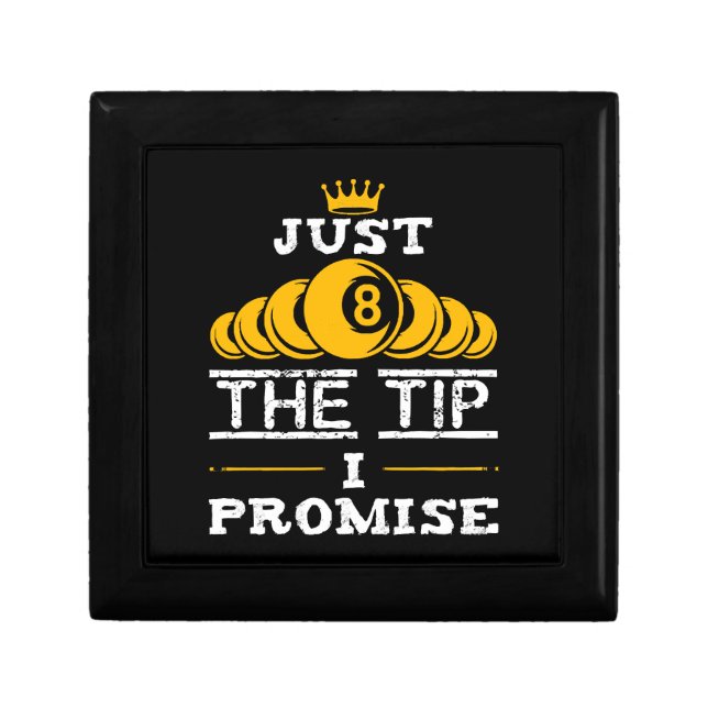 Just The Tip I Promise Billiards Gift Box (Front)