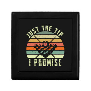 Just The Tip I Promise Billiards Gift Box