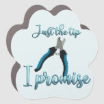 Just the tip nail clipper T-Shirt Car Magnet