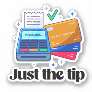 Just the tip sticker