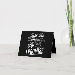 Just The Tip Tattoo Artist Funny Tattooist Gift Card