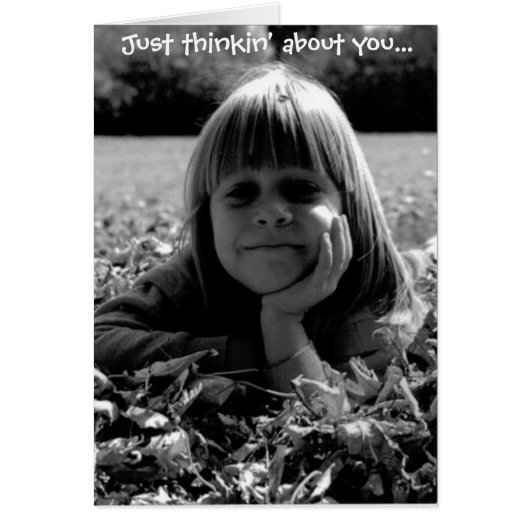 Just thinkin' about you... cards (Front)