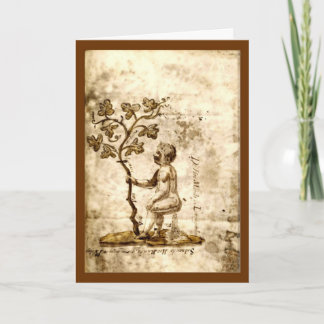 Just Thinking Of You! Medieval Greeting Card