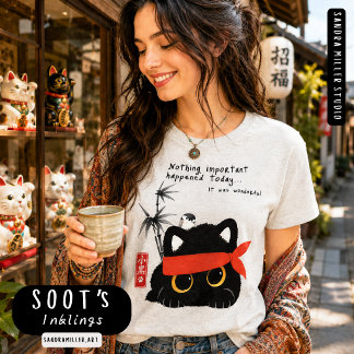 JUST THIS | SOOT's Inklings - Wearable Art Tri-Blend Shirt