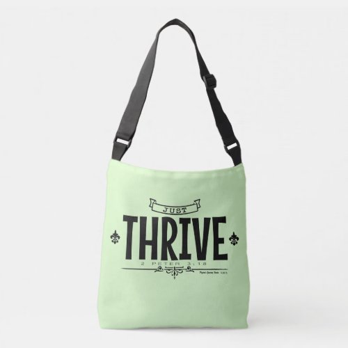 Just Thrive Crossbody Bag