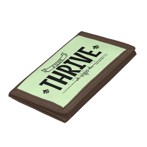 Just Thrive Trifold Wallet