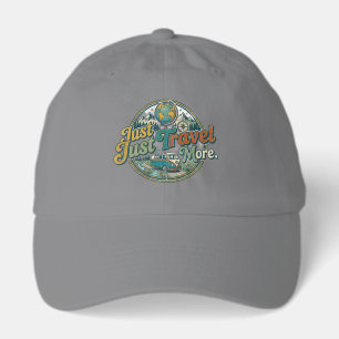 Just Travel More Adventure T-Shirt Hat