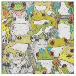just tree frogs col fabric