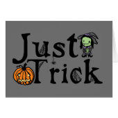 Just Trick Halloween (Front Horizontal)