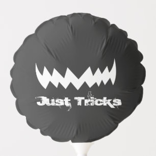 Just Tricks Evil Smile Halloween Balloon