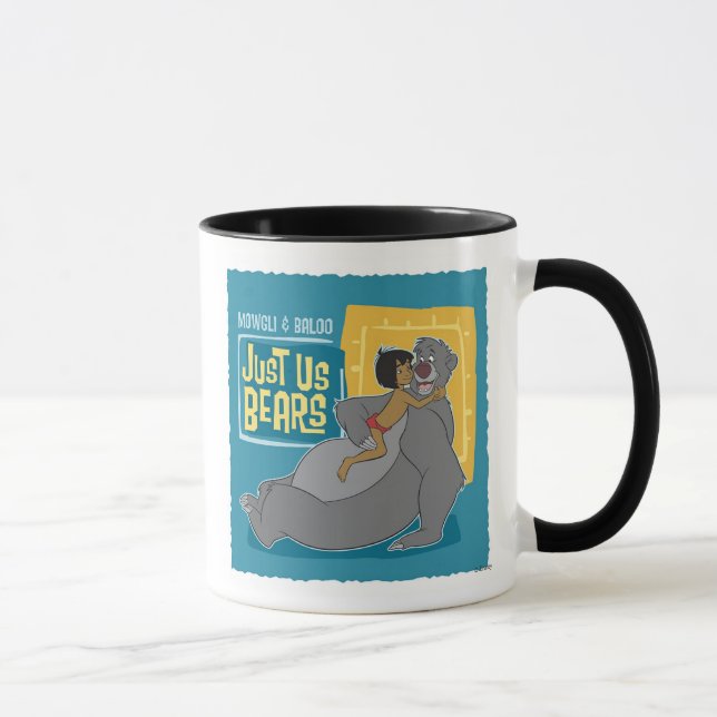 Just Us Bears: Mowgli and Baloo Disney Mug (Right)