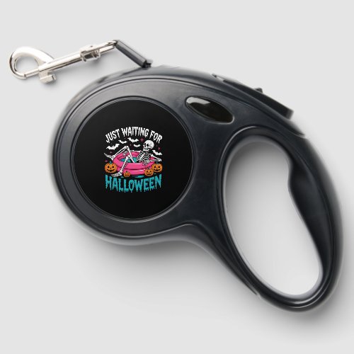 Just Waiting For Halloween Png Retractable Pet Leash