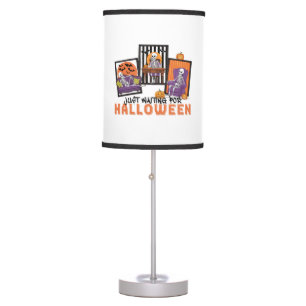 Just Waiting Halloween Fall Vibes Table Lamp
