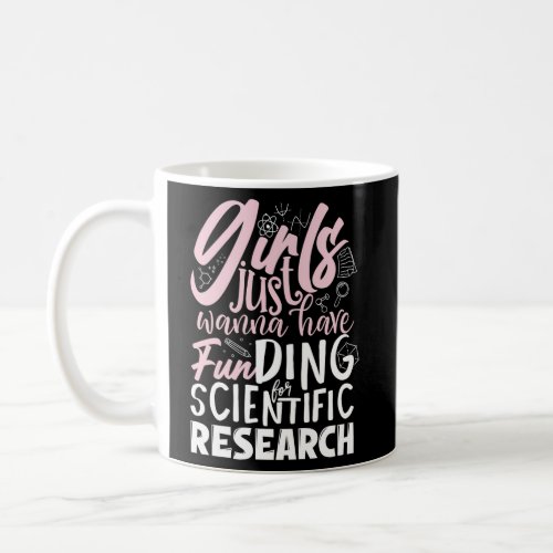 Just Wanna Have Funding For Scientific Research Coffee Mug