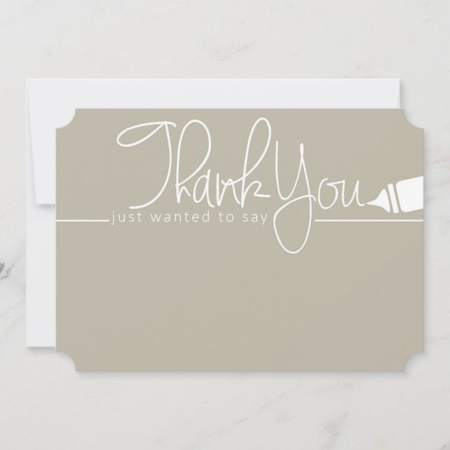 Just Wanted to Say Thank You (Front)
