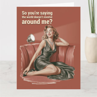 Just What Are You Saying  Card
