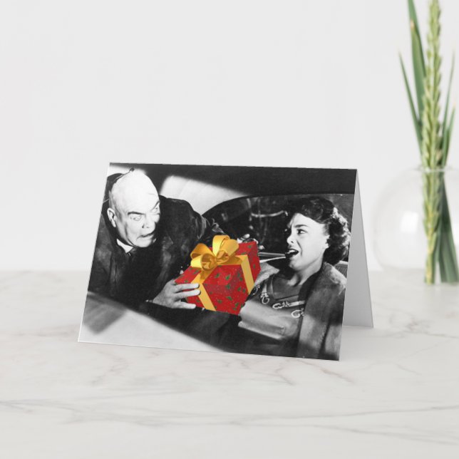 Just What You Wanted Holiday Card (Front)