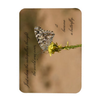 Just when the caterpillar thought the - Magnet