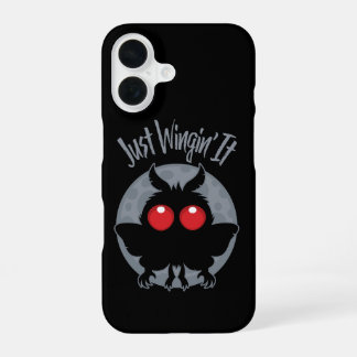 Just Wingin' It Mothman Mischief iPhone 16 Case