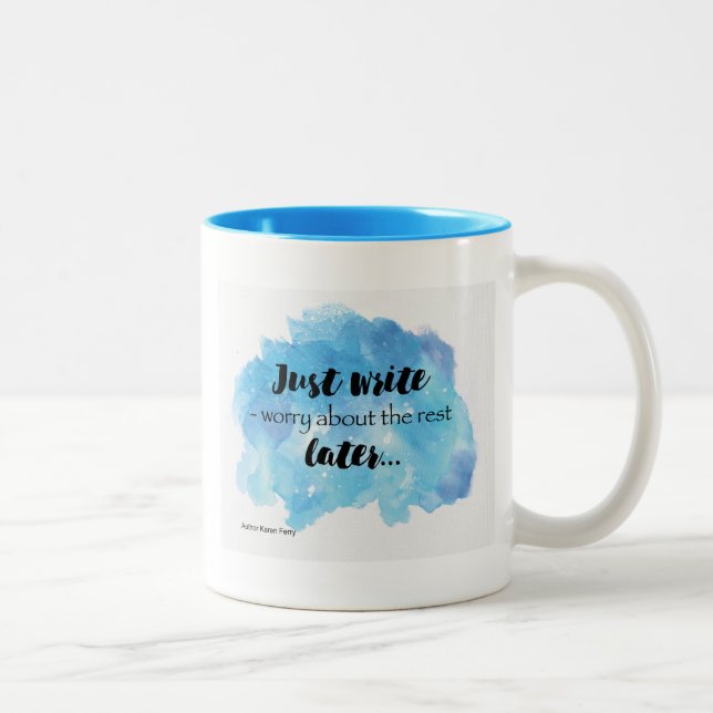 Just Write Mug Design (Right)