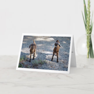 Just you and me kid! card