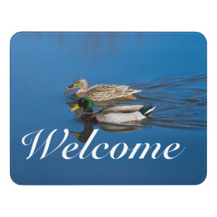 Just You And Me Welcome Sign