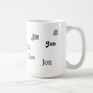 Just your name coffee mug
