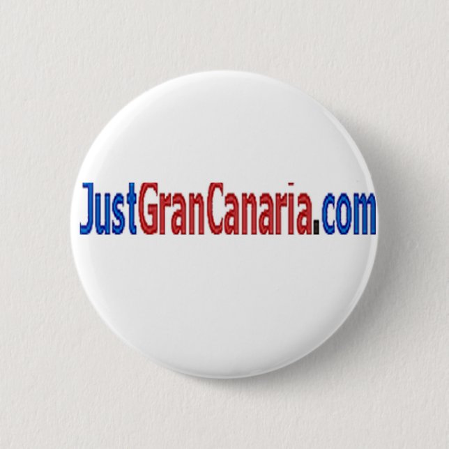 JustGranCanaria Pinback Button (Front)