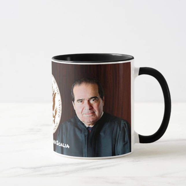 Justice Antonin Scalia - U.S. Supreme Court Mug (Right)
