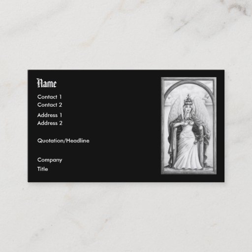 Customizable Justice Business Card Templates