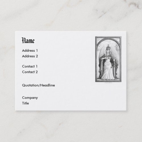 Justice Business Card Templates