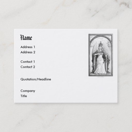 Customizable Justice Business Card Templates