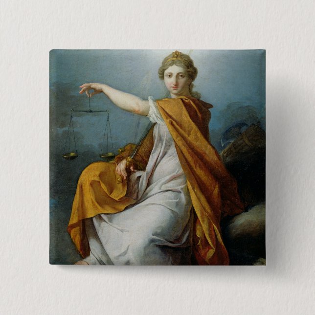 Justice Button (Front)