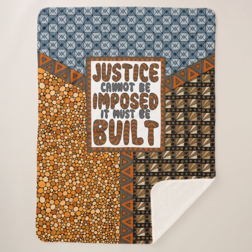 Justice Cannot Be Imposed _ Social Justice Blanket