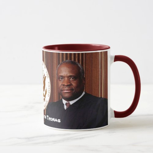 Justice Clarence Thomas _ US Supreme Court Mug