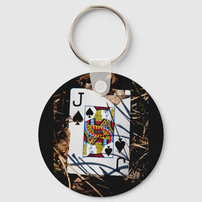 justice for jack of spades keychain (Front)