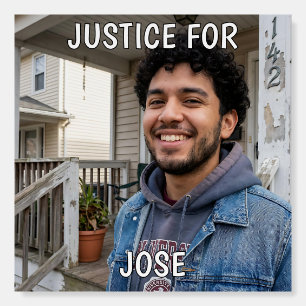 Justice For Name and Photo Protest Foam Board