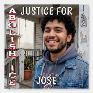 Justice For Name and Photo Protest Foam Board
