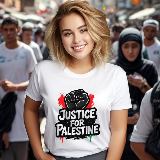 Justice For Palestine Graphic T-Shirt (Creator Uploaded)