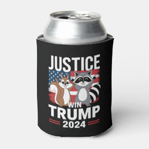 Justice For Peanut Win Trump 2024 Can Cooler