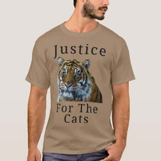 Justice for the Cats Eotic Tiger Premium  T-Shirt