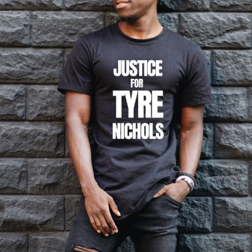 JUSTICE FOR TYRE NICHOLS T_Shirt