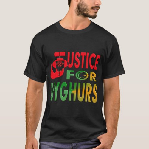 JUSTICE FOR UYGHURS T_Shirt