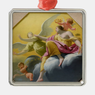 Justice, from a series of Four Cardinal Metal Ornament