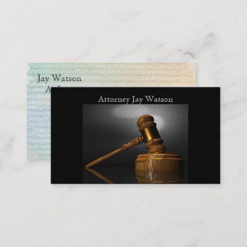 Justice Law Office Personalize Destiny DestinyS Business Card