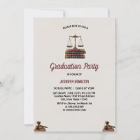 Justice Law School Graduation Party 